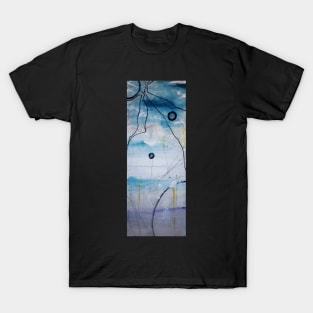 Abstraction "Spatial intense gaze" T-Shirt